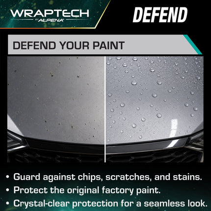 Automotive PPF (Paint Protection Film) Hood Guard, Gloss 15 in x 60 in