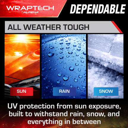 Automotive Exterior & Interior Wrap, Matte Silver 6 in × 84 in
