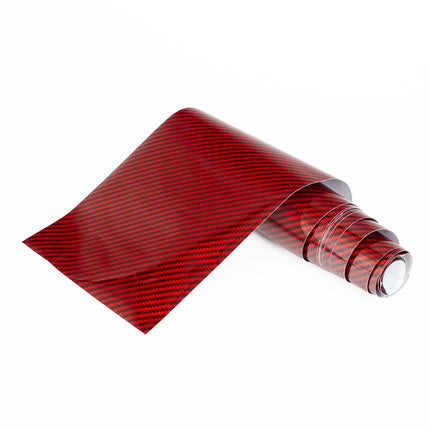 Automotive Exterior & Interior Wrap, Gloss Red Carbon 6 in × 84 in