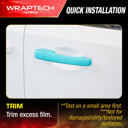 Automotive Exterior & Interior Wrap, Aqua Blue  6 in × 84 in