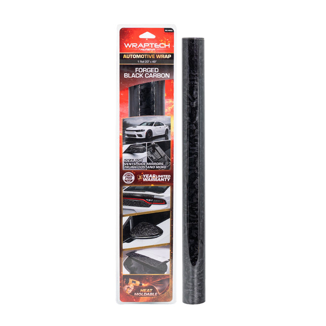 Automotive Exterior & Interior Wrap, Forged Black Carbon Fiber   20 in × 48 in