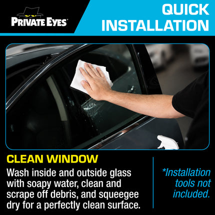 Private Eyes Essential 20% VLT Window Tint Film - 24 in x 84 in