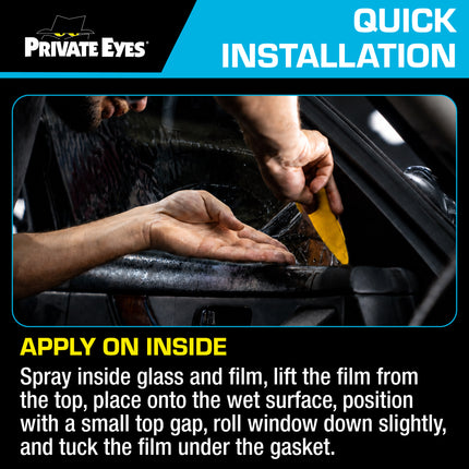Private Eyes Essential 20% VLT Window Tint Film - 24 in x 84 in
