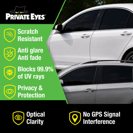 Private Eyes Advanced Carbon 5% VLT Window Tint Film - 24 in x 84 in