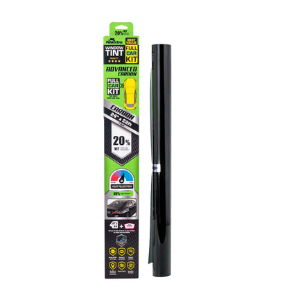 Private Eyes Advanced Carbon 20% VLT Full Car Window Tint Kit - 24 in x 264 in