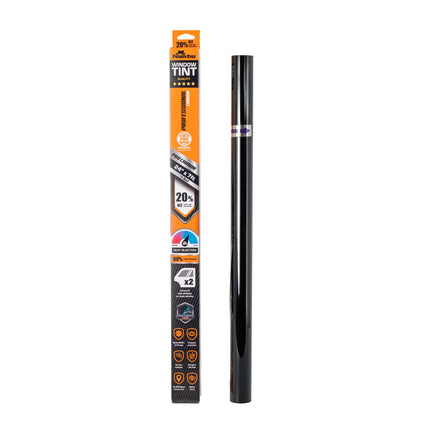 Private Eyes Professional Carbon 20% VLT Window Tint Film - 24 in x 84 in