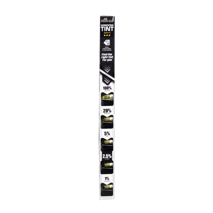 Private Eyes Dark Series 2.5% VLT Window Tint Film - 24 in x 84 in