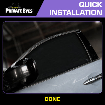 Private Eyes Advanced Carbon 15% VLT Static Cling Tint - 24 in x 78 in