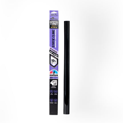 Private Eyes Advanced Carbon 15% VLT Static Cling Tint - 24 in x 78 in