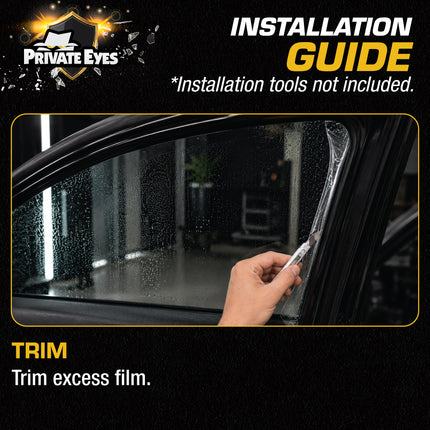 Private Eyes Clear Security Window Film - 24 in x 10 ft Roll