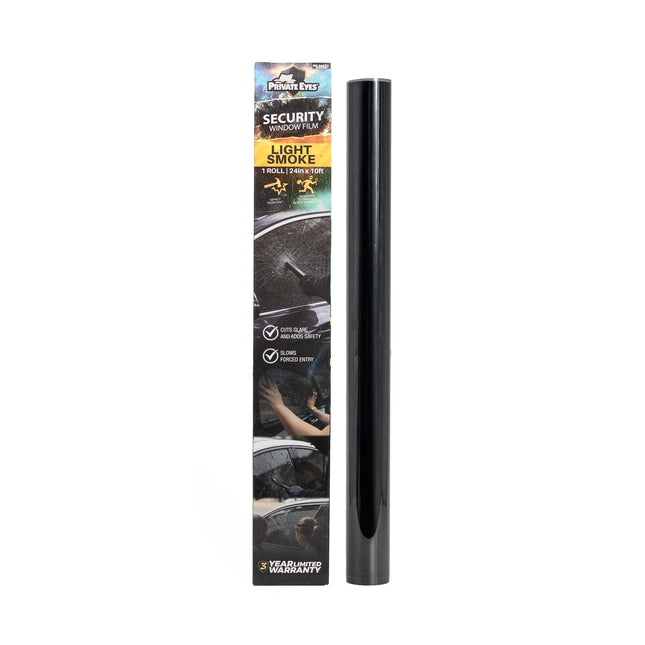 Private Eyes Smoke Security Window Film - 24 in x 10 ft Roll