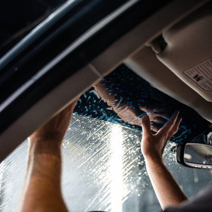Private Eyes Advanced Carbon 5% VLT Windshield Strip Tint - 10 in x 6.5 ft