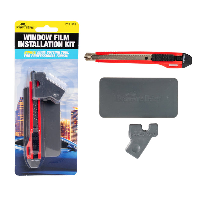 Private Eyes Basic Window Tint Installation Kit - DIY Tint Tools